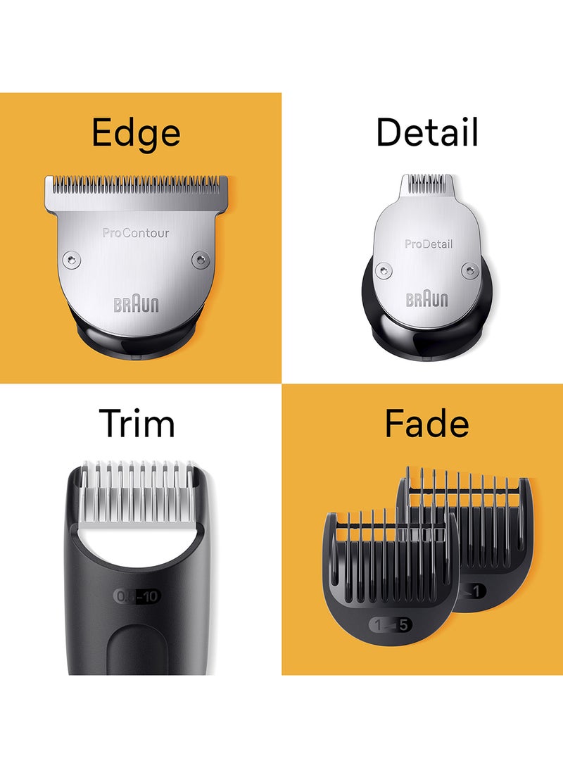 Braun Beard Trimmer Series 9 9420, Trimmer For Men with Barber Tools and 180-min Runtime - Image 3