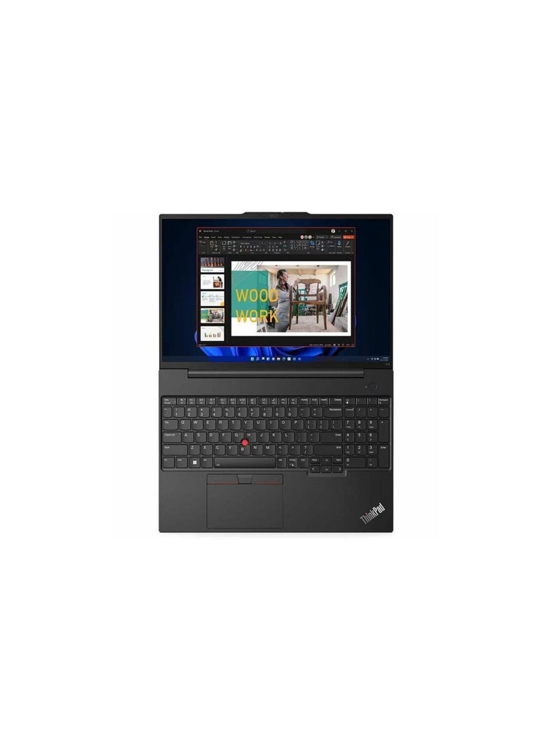 Thinkpad E16 Gen1 Newest Business Series Intel Core i7-1355U 13Th Generation 8Gb Ram 512Gb SSD Intel Iris Xe Windows11 16 Inch FHD+ English Graphite Black - pnsku/N70009556V/45/_/1696233665/f5201640-6d82-4f1d-b839-73db817c611d