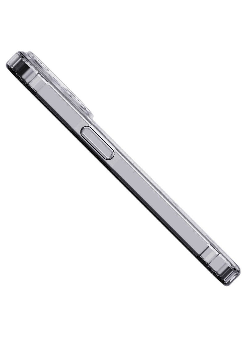 تيك 21 - غطاء حماية Evo MagSafe لهاتف iPhone 15 Pro مع حماية من السقوط لمسافة 12 قدم - شفاف كريستالي - Image 1