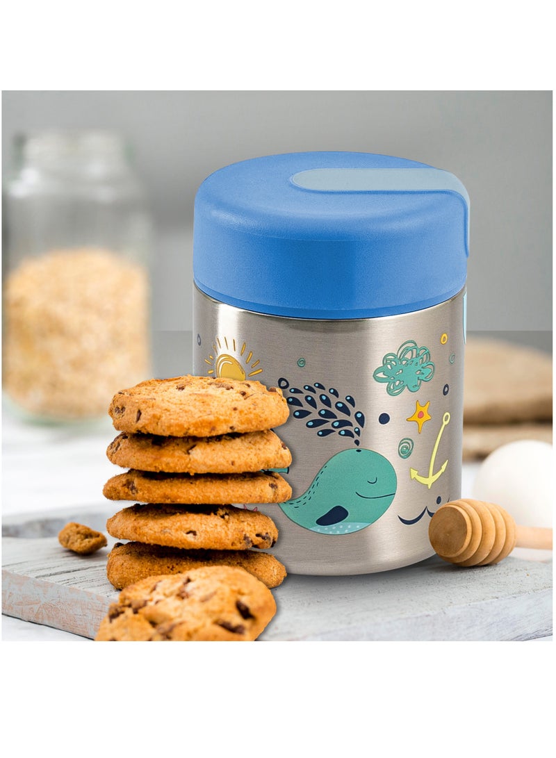 Double Wall SS Food Jar - Blue - pnsku/N70009583V/45/_/1696244681/c64b1271-d5f0-41fb-97d3-5570a4722aaa