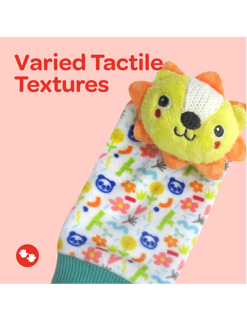 Moon Foot And Wrist Rattle Set Of 4 - Multicolor - Image 3