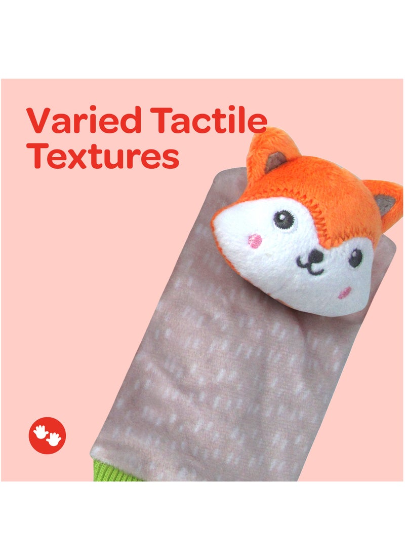 Moon Tiny Tots Foot Rattle For Growing Babies And Toddlers Suitable From Birth - Multi Color - Image 3