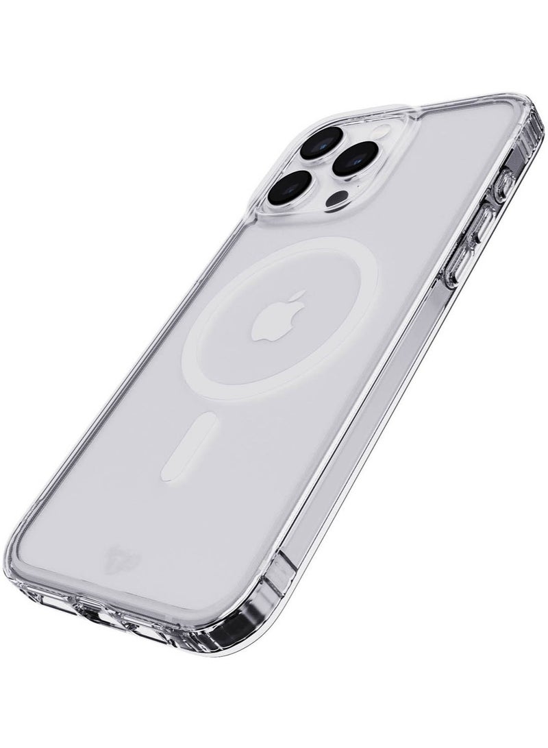 tech21 Evo MagSafe For iPhone 15 Pro Max Case Cover With 12 Feet Impact Drop Protection - Crystal Clear  - Image 2