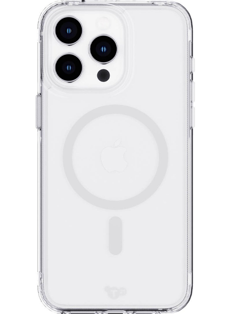 tech21 Evo MagSafe For iPhone 15 Pro Max Case Cover With 12 Feet Impact Drop Protection - Crystal Clear  - Image 3