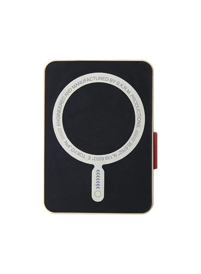 Skinarma Spunk Mirage Magnetic Grip Card Holder With Sliding Ejector Button Beige  - Image 2