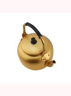رويال فورد Golden-Finish Aluminum Tea Kettle- Rf10768| Rust And Corrosion Resistant Body With Comfortable And Anti-Scald Handle| Induction Compatible| Perfect For Indoor And Outdoor Use| Gold 2.0Liters  - Image 3