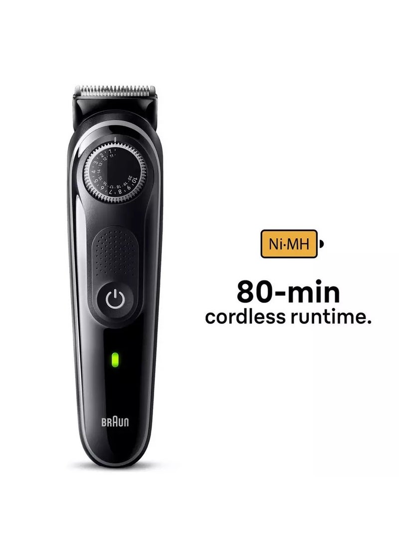 BRAUN - Series 3 Beard Trimmer with Ultra Sharp Blade, 40 Length Settings - Image 1
