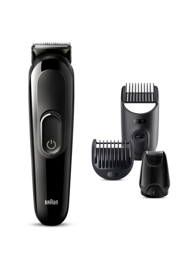 Braun All-In-One Style Kit Series 3 3400, 3-in-1 Kit for Beard, Hair & More - Image 2