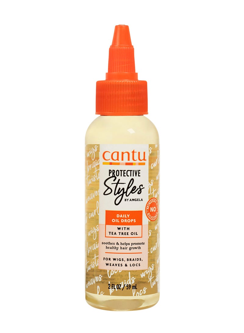 Cantu Protective Styles Daily Oil Drops 59ml  - Image 1