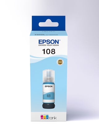 108 EcoTank ink bottle Light Cyan - view 2