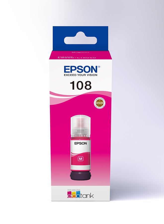 EPSON 108 EcoTank ink bottle Magenta - Image 2