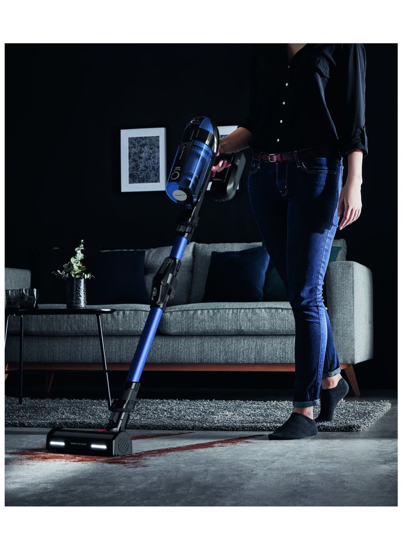 Vacuum Cleaner | X-Force Flex 12.60  Vacuum Cleaner Cordless | Aqua Model | Long-Lasting Battery Up to 45 minutes | 2-in-1 Mopping and Vacuuming | Flex Tube System | 2 Years Warranty 150 W TY98C0HO Black & Blue - pnsku/N70009722V/45/_/1696305472/570ffb0c-ea9f-4d41-bfa0-c110fc7d972c