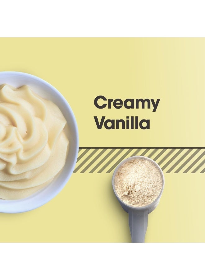 Optimum Nutrition Gold Standard 100% Plant Based Protein Powder, Gluten Free, Vegan Protein for Muscle Support and Recovery with Amino Acids - Creamy Vanilla, 740 G, 20 Servings - Image 2