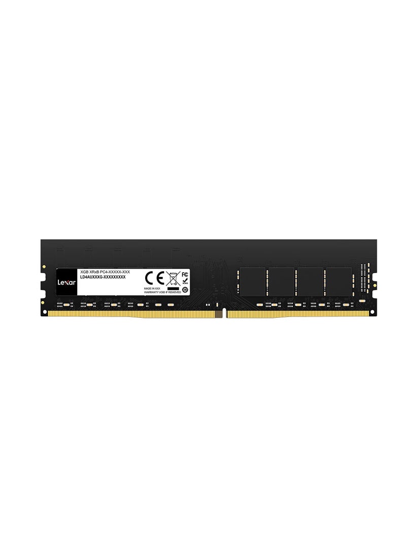 ليكسار ليكسار DDR4 32 جيجا 288 PIN U-DIMM 3200 ميجابت في الثانية، CL22، 1.2V- حزمة BLISTER باللون الأسود  - Image 1