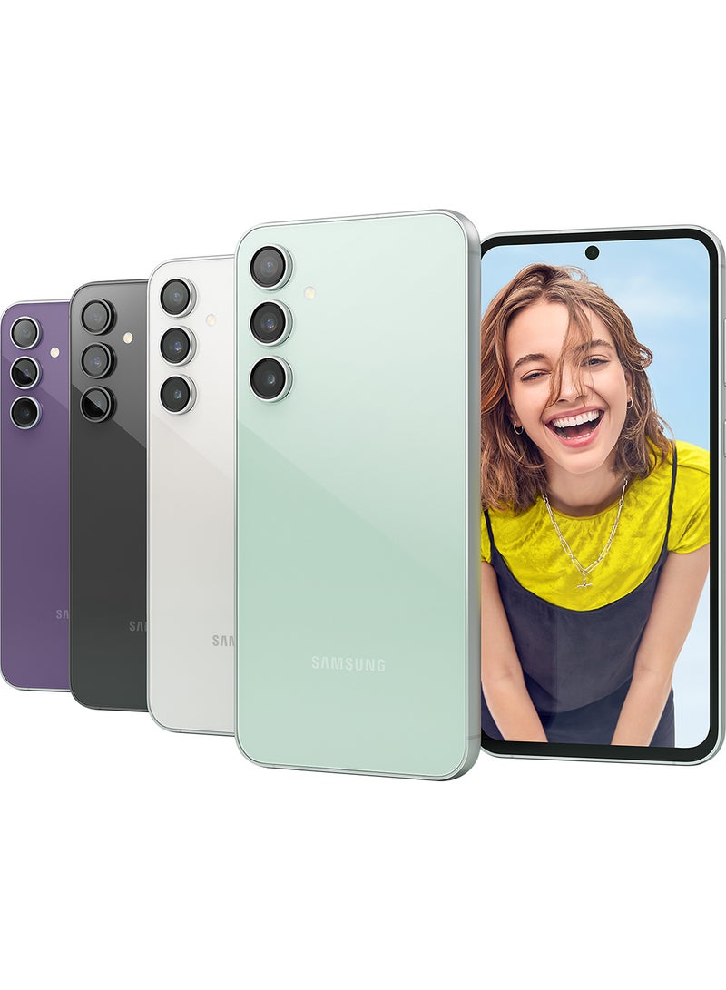 سامسونج جالاكسي S23 FE ثنائي الشريحة، أرجواني، 8 جيجابايت رام، 128 جيجابايت، 5G - إصدار الشرق الأوسط - Image 3