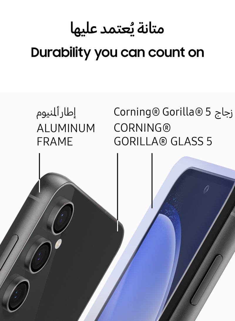 Samsung - Galaxy S23 FE Dual Sim Graphite 8GB RAM 256GB 5G - Middle East Version - Image 1