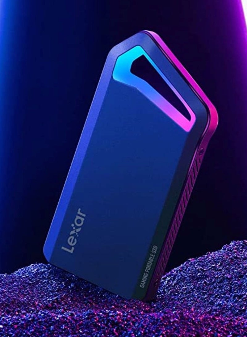 ليكسار - Lexar 1TB SL660 BLAZE Gaming USB 3.2 Gen2x2 Type-C SSD محمول - ضمان 3 سنوات - الموزع الرسمي - Image 1
