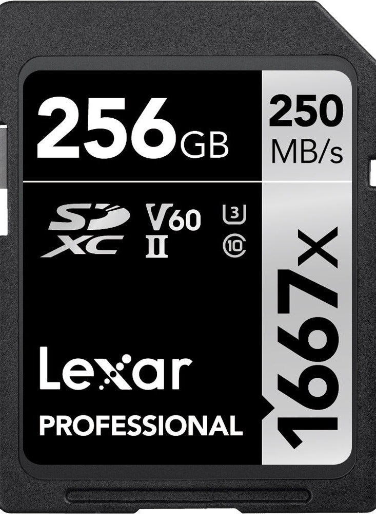 Lexar 256GB Professional 1667x UHS-II SDXC Memory Card - 10 years warranty - official distributor 256 GB - Image 4