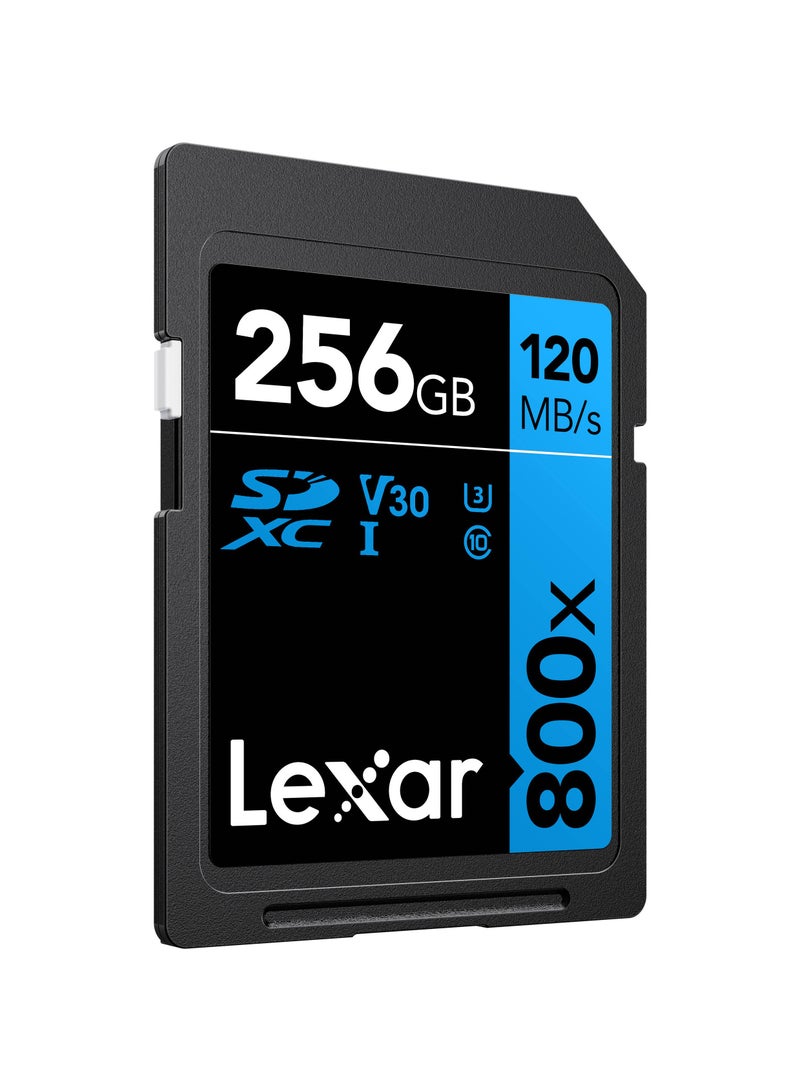 Lexar Lexar 256GB High-Performance 800x UHS-I SDXC Memory Card (BLUE Series) - 10 years warranty - official distributor 256 GB  - Image 3