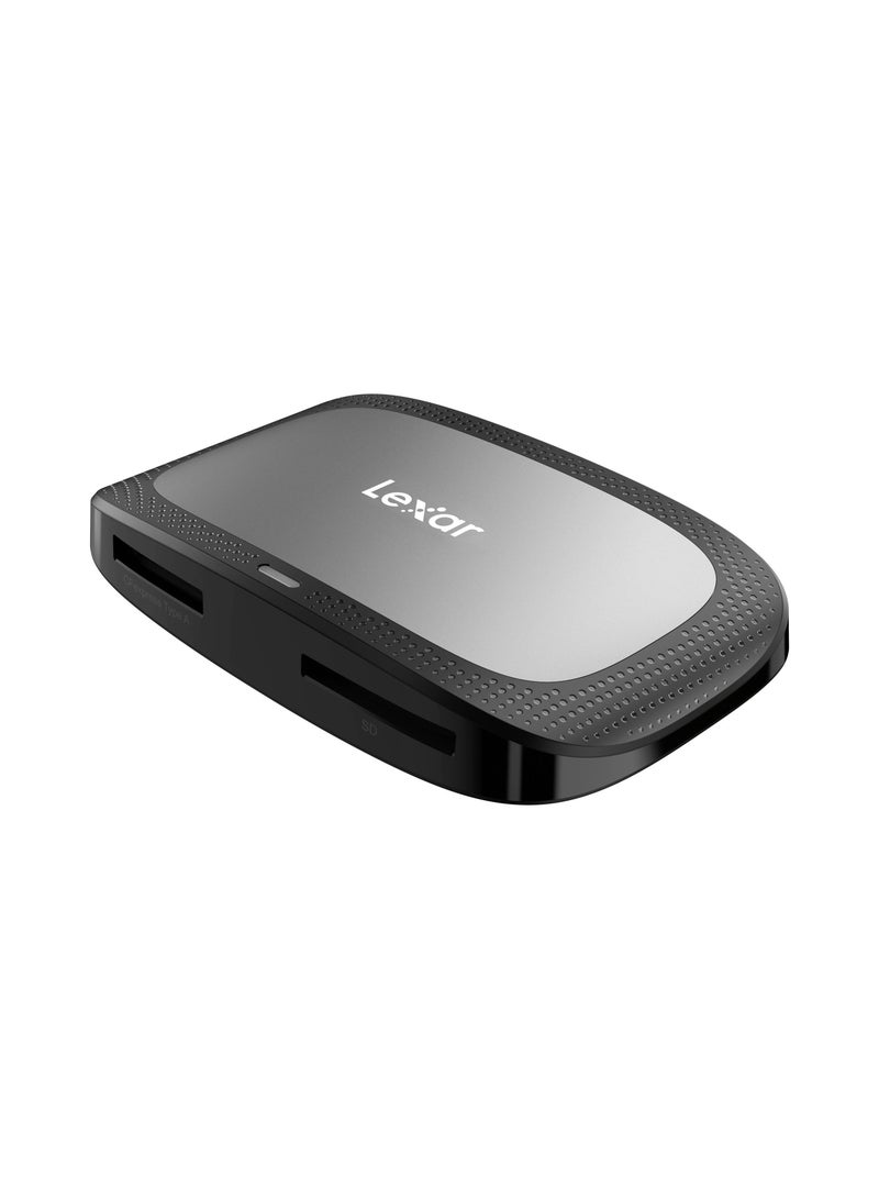 ليكسار قارئ بطاقات Lexar Professional ثنائي الفتحات USB 3.2 Gen 2 Type-C (CFexpress Type A، SD) - ضمان لمدة 3 سنوات - الموزع الرسمي 10 جيجابايت  - Image 2