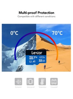 Lexar Lexar 64GB High-Performance 633x UHS-I microSDXC Memory Card with SD Adapter - 10 years warranty - official distributor 64 GB  - Image 3