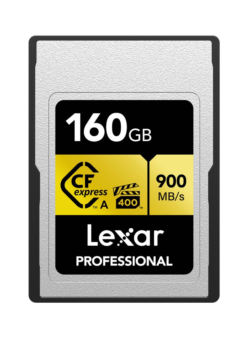 Lexar Lexar 160GB Professional CFexpress Type A Card GOLD SeriesLexar 80GB Professional CFexpress Type A Card GOLD SeriesLexar 320GB Professional CFexpress Type A Card GOLD Series- 10 years warranty - offic 160 GB  - Image 2