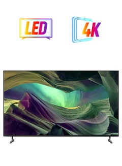 سوني تلفزيون جوجل 75 بوصة LED 4K KD-75X85L أسود  - Image 1