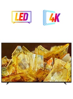 سوني تلفزيون 75 بوصة LED 4K HDR تلفزيون جوجل XR-75X90L أسود  - Image 1