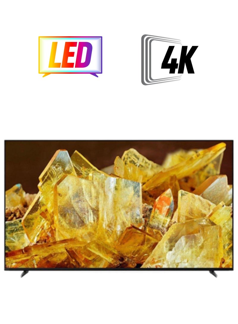 Sony 75 Inch LED TV 4K HDR Google TV XR-75X90L Black  - Image 1