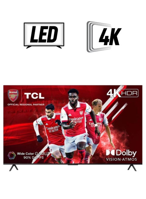 85 Inch 4K HDR 10 Google LED 85P745 Black