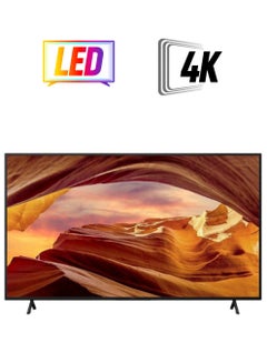 سوني تلفزيون جوجل 75 بوصة 4K KD-75X77L أسود  - Image 1