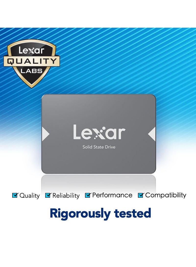Lexar - Lexar 256GB NS100 SATA III 2.5" Internal SSD - 3 years warranty - official distributor 256 GB - Image 1
