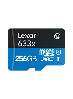 Lexar Lexar 256GB High-Performance 633x UHS-I microSDXC Memory Card with SD Adapter - 10 years warranty - official distributor 256 GB  - Image 2