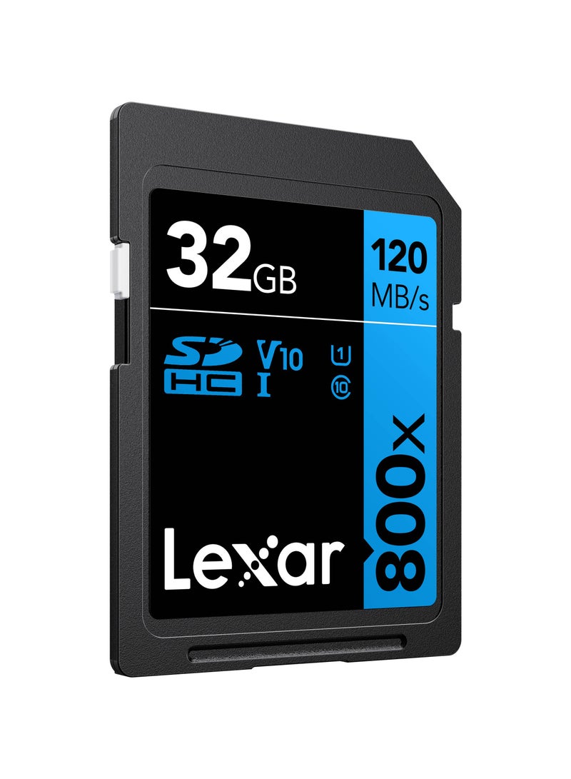 Lexar 32GB High-Performance 800x UHS-I SDHC Memory Card (BLUE Series) - 10 years warranty - official distributor 32 GB - Image 3