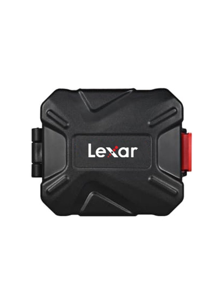 ليكسار - بطاقة ذاكرة Lexar سعة 128 جيجابايت احترافية 2000x UHS-II SDHC مع حافظة بطاقة ذاكرة مجانية مقاومة للماء - ضمان لمدة 10 سنوات - الموزع الرسمي 128 جيجابايت - Image 1