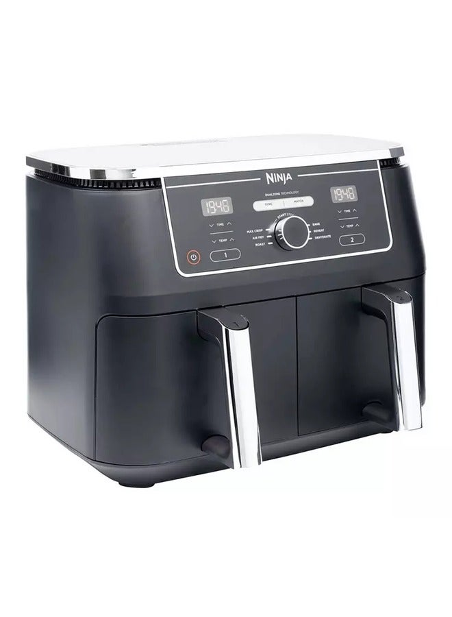 Ninja - Foodi Max Dual Zone Air Fryer 9.5 L 2470 W AF400ME Black/Silver - Image 1