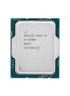 Intel 12th Generation Intel Core i5-12400F Desktop Processor, 6 Cores, 12 Threads, 18MB Cache, 4.4GHz Base Frequency, LGA 1700 Socket, 65W Power, 128G Memory Capacity Silver 