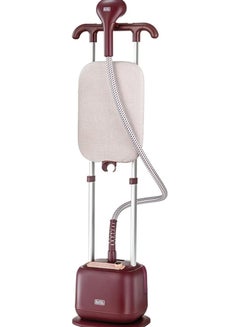 Double Pole Garment Steamer, 10 Steam Settings, Horizontal & Vertical Ironing Board, 35g/min Steam Rate, Anti-Kink Tube, Auto Shut-Off, 2 L 2400 W GSTD2450-B5 Peach - pnsku/N70009945V/45/_/1696412906/a3d13f32-0470-44d4-bc98-8f451454a819