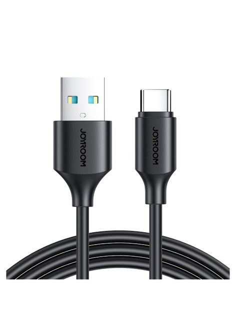 S-UC027A9 3A USB-A to Type-C Fast Charging Data Cable 1m Black