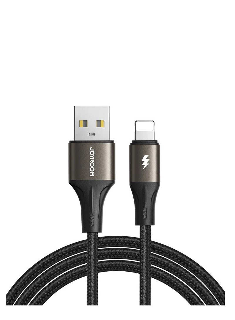 جوي روم - كابل بيانات شحن سريع SA25-AL3 Light-Speed Series 3A (USB-A إلى Lightning) بطول 1.2 متر - Image 1