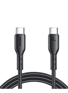 SA26-CC3 كابل بيانات شحن سريع من سلسلة Flash-Charge بقدرة 60 وات (من النوع C إلى النوع C) بطول 1 متر