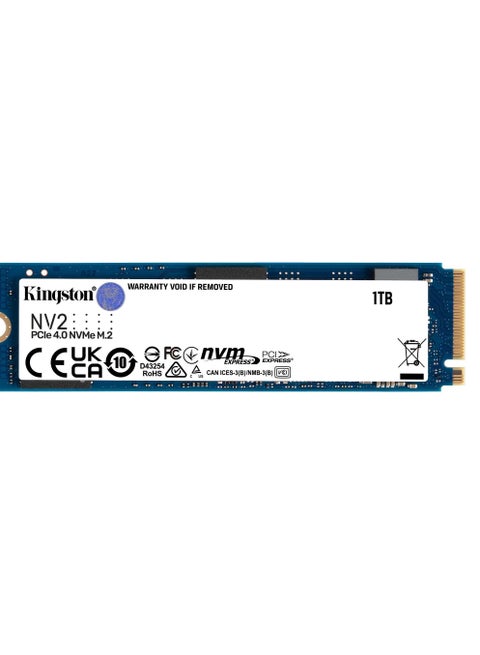 Kingston NV2 1TB M.2 2280 NVMe Internal SSD  PCIe 4.0 Gen 4x4  Up to 3500 MB/s  SNV2S/1000G 1 TB