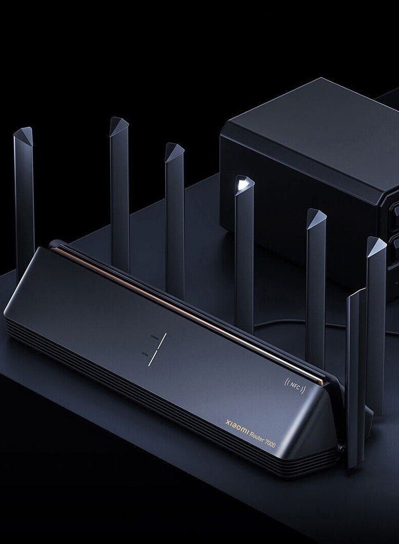 شاومي جهاز التوجيه AX7000 الأصلي 2500 متر ثنائي النطاق واي فاي 6 يعزز المنزل الذكي NFC - Image 3