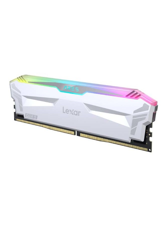 ليكسار ذاكرة سطح المكتب Lexar ARES RGB DDR5-6400، مجموعة 32 جيجابايت (16 جيجابايت × 2)، إضاءة RGB، سرعة 6400MT/s1(XMP 3.0)، JEDEC &amp; Intel XMP 3.0،  - Image 2