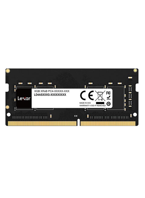 SODIMM DDR4 RAM 16GB-LD4AS016G-B3200GSST Black