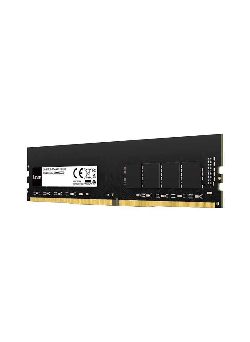 ليكسار ذاكرة الوصول العشوائي Lexar 8 جيجا، DDR4 3200 ميجا هرتز UDIMM Desktop -LD4AU008G-B3200GSST أسود  - Image 4