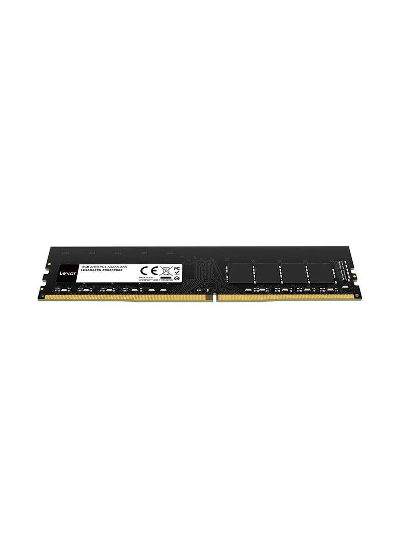 ليكسار ذاكرة الوصول العشوائي Lexar 8 جيجا، DDR4 3200 ميجا هرتز UDIMM Desktop -LD4AU008G-B3200GSST أسود  - Image 2