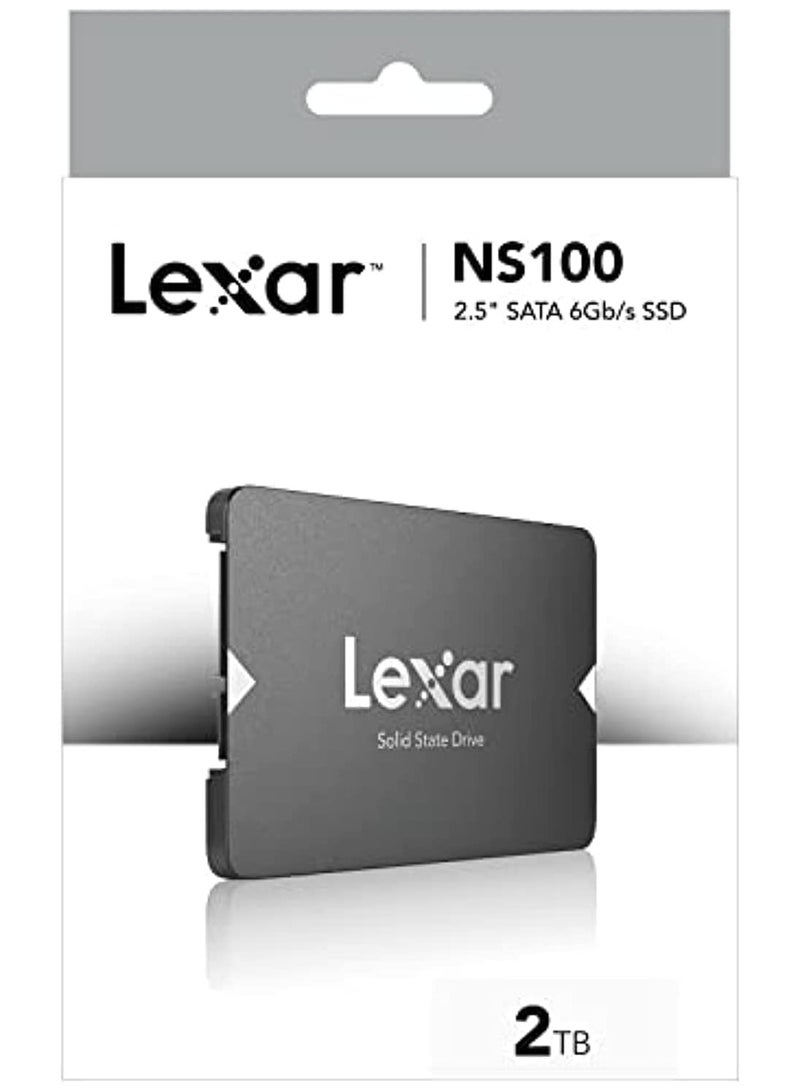 ليكسار NS100 2 تيرابايت 2.5 بوصة SATA III SSD داخلي، سرعة قراءة تصل إلى 550 ميجابايت/ثانية (LNS100-2TRBNA) 2 تيرابايت  - Image 3