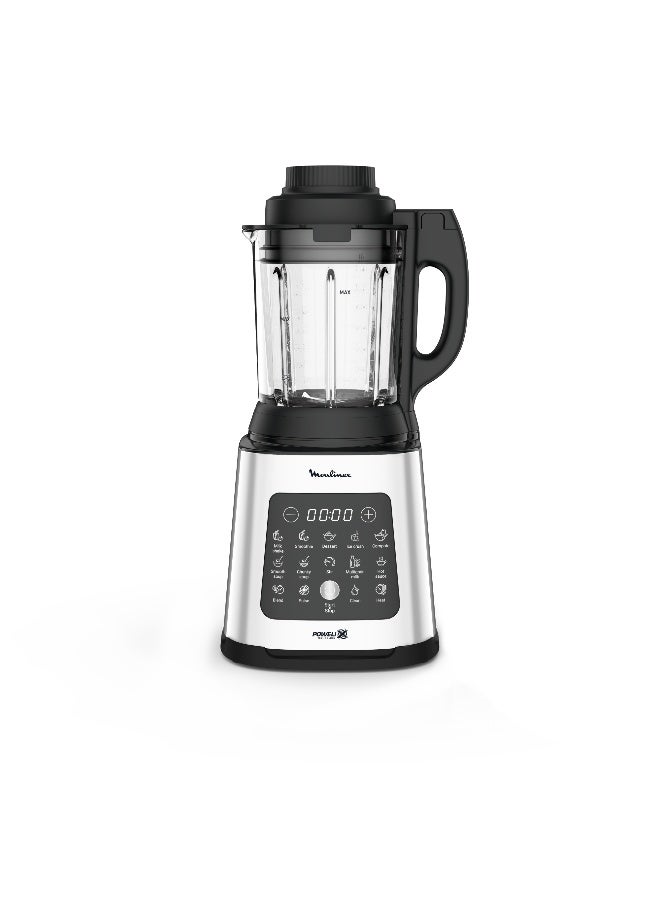 مولينكس خلاط | خلاط بيرفكت ميكس كوك عالي السرعة لتحضير العصير | خلاط | 10 برامج تلقائية | وصفات ساخنة وباردة | شفرات قابلة للإزالة | وظيفة التنظيف العميق |الطهي الصحي | ضمان لمدة عامين 1400 وات LM835D27 فضي - Image 2