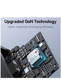 بيسوس شاحن USB C بقدرة 65 وات، 3 منافذ قابلة للطي GaN5 Pro، شاحن كمبيوتر محمول من النوع C، قابس شاحن حائط سريع متوافق مع MacBook Pro/Air، HP/Dell/Lenovo، iPad Pro/Air، iPhone 15 Pro Max، Galaxy S23، Steam Deck، إلخ  - Image 4